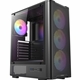 Antec VX310 ARGB Mid-Tower Gaming PC Case - Pre-Installed 4 x 120mm ARGB Fans, Tempered Glass Side Panel, High-Airflow Mesh Front - ATX/Micro-ATX/ITX - Image 3