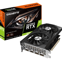 Gigabyte NVIDIA GeForce RTX 3050 WINDFORCE OC V2 8GB GDDR6 Graphics Card, 2560 CUDA Cores, 1792 MHz Core Clock, Dual Fan, 2x DisplayPorts / 2x HDMI
