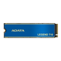 Adata Legend 710 (ALEG-710-256GCS) 256GB NVMe SSD, M.2 Interface, PCIe Gen3, 2280, Read 2100MB/s, Write 1600MB/s, Heatsink, 3 Year Warranty