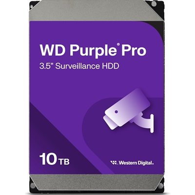 WD WD102PURP Purple Pro 10TB SATA Smart Video Hard Drive, 7200RPM, Transfer Rate up to 272MB/s, 512MB Cache - Image 2