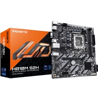 Gigabyte H810M S2H Intel 1851 Socket Motherboard, Micro-ATX, 2x DDR5 Slots, 1x M.2 Socket, GbE LAN, 1x D-Sub / 1x DisplayPort / 1x HDMI Port