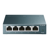 TP-Link TL-SG105 5-Port 10/100/1000Mbps Metal Gigabit Desktop Switch