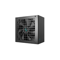 DeepCool PN850D 850W PSU, ATX 3.1, 120mm Silent High Performance Fan, 80 PLUS Gold, Non Modular, UK Plug, Flat Black Cables, Japanese Bulk Capacitors