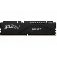 Kingston FURY Beast KF560C36BBE-8 8GB (1x 8GB) DIMM System Memory, 6000MHz, DDR5, CL36, Black, Intel XMP, AMD EXPO