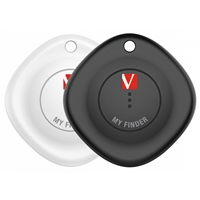 Verbatim (32131) MYF-02 My Finder Bluetooth Item Finder 2 Pack Black /White