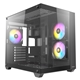 ANTEC CX800 Mid Tower Gaming Case, Black, 270 Full-view tempered glass, 3 x 120mm ARGB reverse fans, 1x USB 2.0 / 1x USB 3.0, ATX, Micro ATX, ITX - Image 3