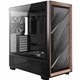 Antec FLUX Mid Tower Gaming Case, 1 x USB Type-C / 2 x USB 3.0, Tempered Glass Side Window Panel, Multi-directional Vent Design, Walnut Wood Accents, 5 x Pre-Installed PWM Fans, E-ATX (=330mm), ATX, Micro-ATX, ITX Compatible - Image 3