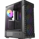 Antec VX320 ARGB Mid-Tower Gaming Case, 1 x USB 3.0/ 1 x USB 2.0, Tempered Glass Side Window Panel, Ventilated Front Grille, 4 x Pre-Installed ARGB LED Fans, ATX, Micro-ATX,ITX Compatible - Image 3