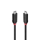 Lindy Black Line 37002 2m USB4 240W Cable, 24 pin USB-C (M) to 24 pin USB-C (M) - Image 3