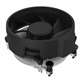 Low Profile AMD CPU Cooler With 90mm PWM Fan - Image 3