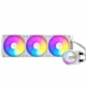 Antec Skeleton 360ARGB Liquid CPU Cooler, Universal Socket, White, 360mm Radiator, PWM up tp 2000 RPMCooling Fans, Addressable RGB LED Lighting - Image 3