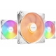 be quiet! Light Wings LX 140mm PWM High-Speed Fan, ARGB Lighting, Triple Pack, Ultra-Quiet Operation, High Airflow, Daisy-Chaining Support, White - Image 3