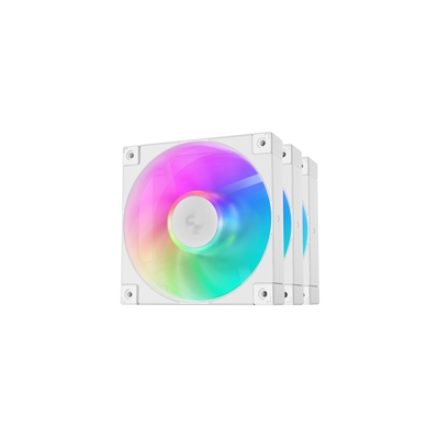 DeepCool FD12 120mm ARGB 3 in 1 case fan White - Image 2