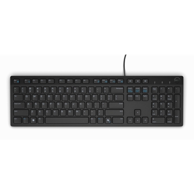 Dell KB216 Wired Multimedia Keyboard, Full-Size Keyboard, USB Plug-and-Play, Compatible with PC and Laptop, QWERTY, UK English Layout, Black - Image 2