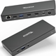 Plugable UD-MSTH2 USB-C Dual HDMI 4K 65W USB-C PD Driverless Docking Station - Image 3