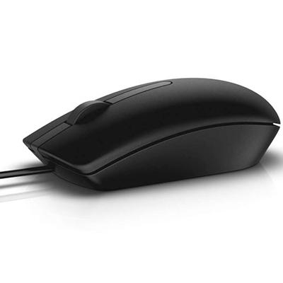 Dell MS116 Wired USB Mouse, 2-Buttons, 1000dpi and Optical Tracking, Ambidextrous Design for PC, Mac and Laptop, Black - Image 2
