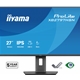 iiyama PROLITE XB2797HSN-B1 27 inch IPS Monitor, Full HD, 1ms, HDMI, DisplayPort, Freesync, 100Hz, Speakers, Black, Internal PSU - Image 3