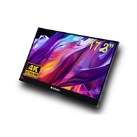 Verbatim (32239) Portable 17.3" Touch Monitor 4K UHD ALU
