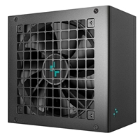 DeepCool PN750D 750W PSU, ATX 3.1, 120mm Silent High Performance Fan, 80 PLUS Gold, Non Modular, UK Plug, Flat Black Cables, Japanese Bulk Capacitors