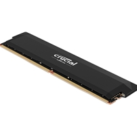 Crucial Pro (CP16G60C36U5B) DDR5-600 16BG UDIMM OC Gaming Memory, Sequential Write up to 6,000 MB/s, Sequential Read up to 6,400 MB/s