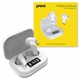Prevo Q2 TWS Earbuds, Bluetooth 5.1, Automatic Pairing, Touch Control Feature with Digital LED Display Wireless Charging Case, Android, IOS and Windows Compatible, White - Image 3