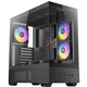 Antec CX705 ARGB Gaming Case Mid Tower, 1 x USB Type-C / 1 x USB 3.0 / 1 x USB 2.0, Tempered Glass Front and Side Window Panel, Vertical Cooling with Massive Air Intake, 5 x Pre-Installed ARGB LED Fans, ATX, Micro-ATX, ITX Compatible - Image 3