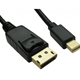 DisplayPort 1.2 (M) to Mini DisplayPort 1.2 (M) 2m Black OEM Display Cable - Image 3