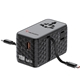 Verbatim (30186) Charge 'n' Travel 70W 2C Retractable Universal Travel Adapter Black, Fast Charging up to 70W - Image 3