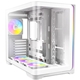 Antec Constellation C5 Curve Gaming Case, 1 x USB Type-C / 2 x USB 3.0, Tempered Glass Front and Side Window Panels, Dual Chamber Design, 4 x Pre-Installed ARGB LED Fans, Micro-ATX, ITX Compatible - Image 3