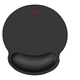 Genius G-WMP100 Ergonomic Mouse Pad with Wrist Rest for Support and Comfort with Anti-Slip Rubber Base, Black - Image 3