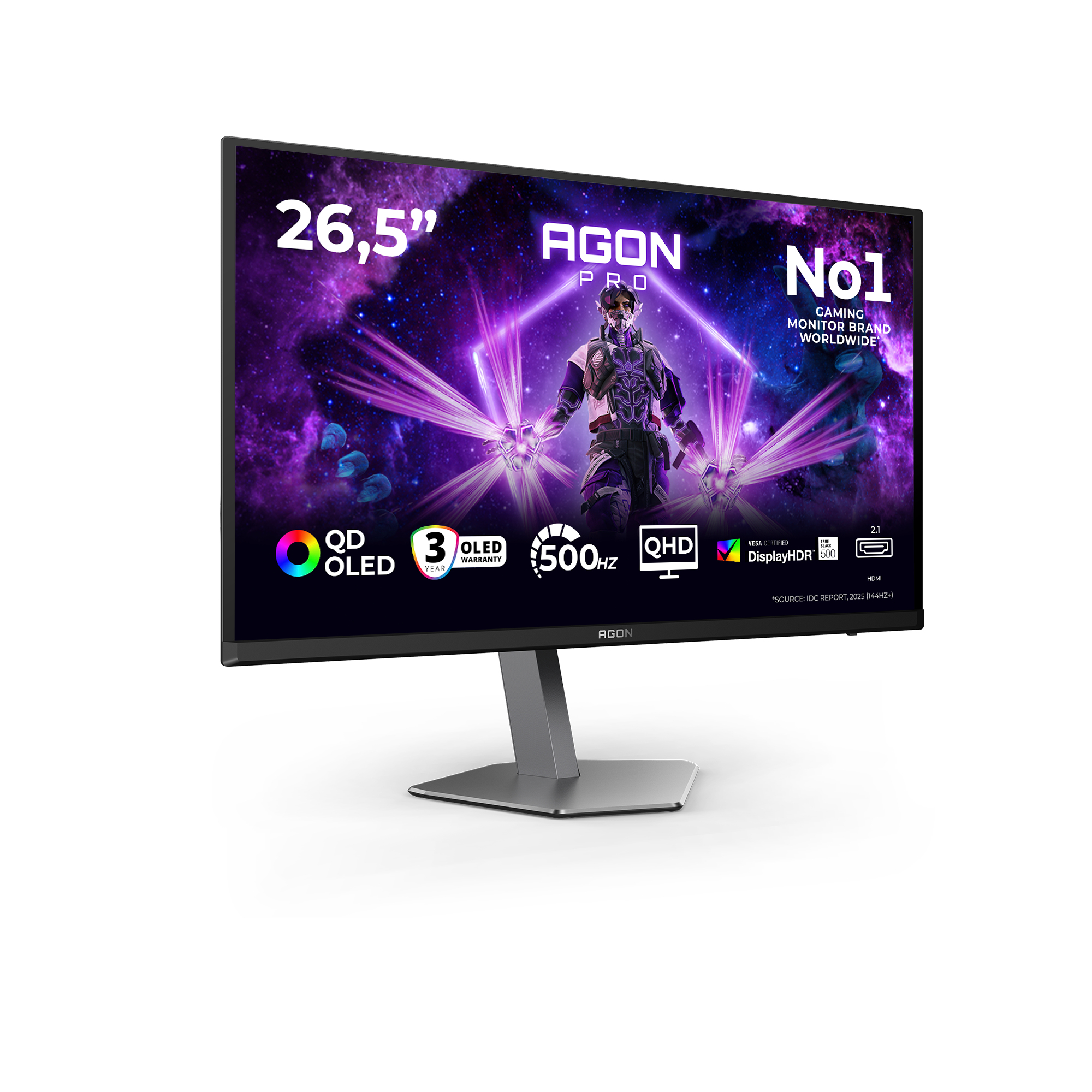 AOC 26.5 QD-OLED MONITOR SPK AG276QKD2 - Image 2