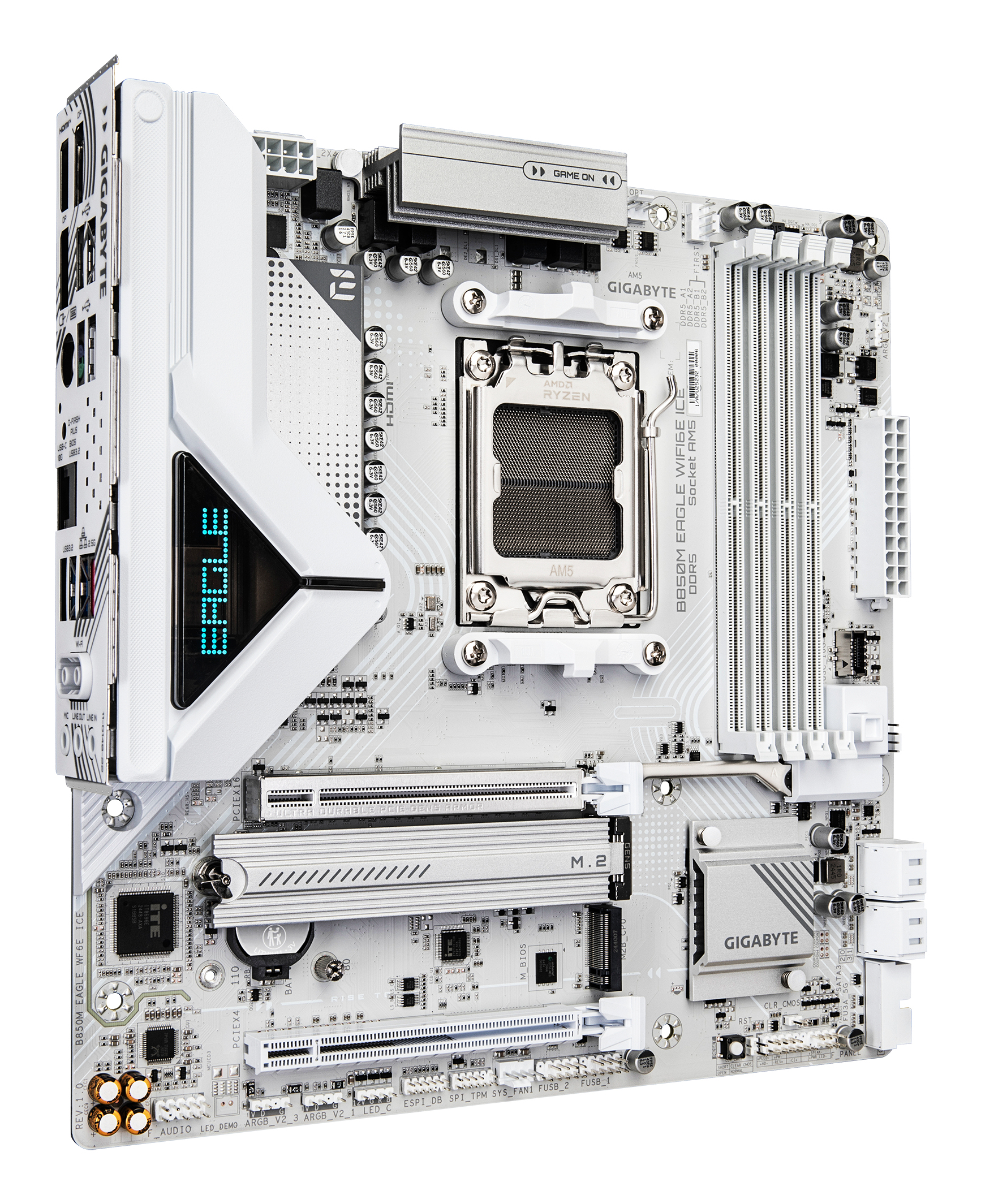 AORUS AM5 B850M EAGLE WIFI6E ICE M-ATX - Image 3