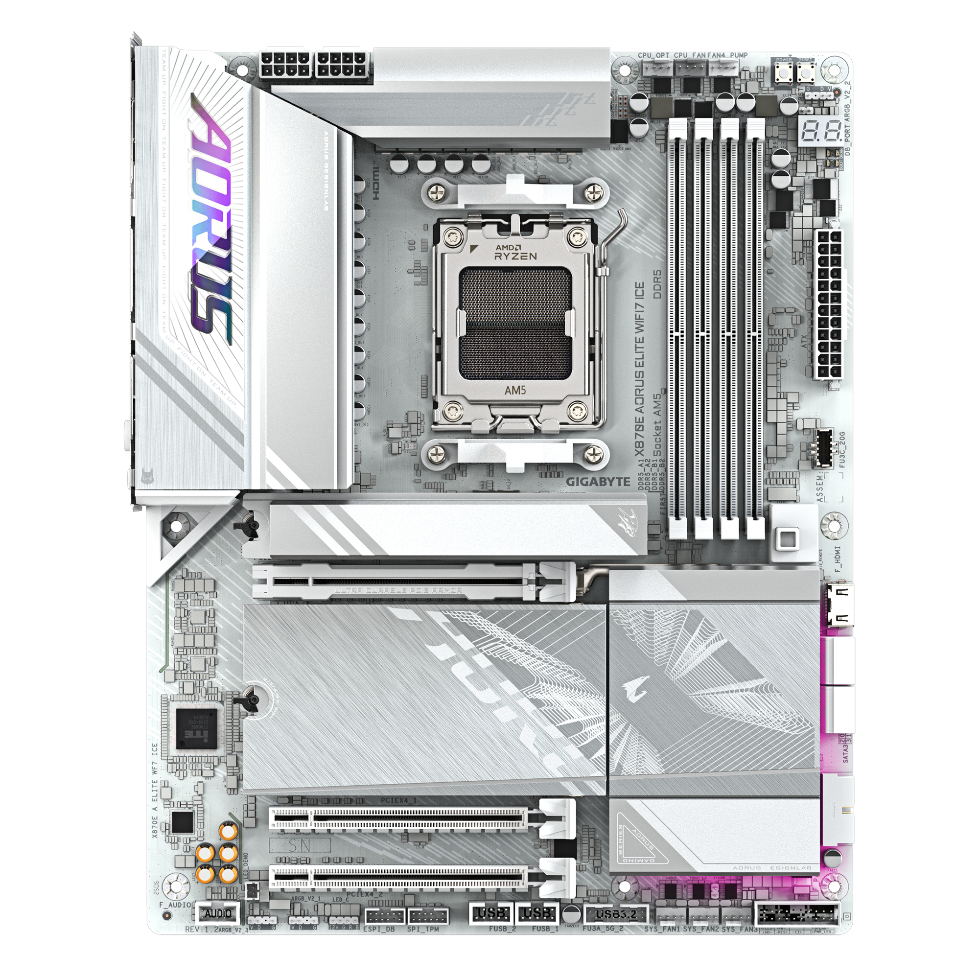 AORUS AM5 X870E AORUS ELITE WIFI7 ICE - Image 2
