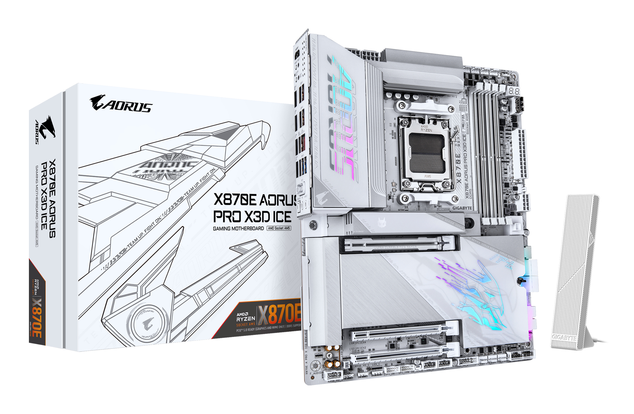 AORUS AM5 X870E AORUS PRO X3D ICE