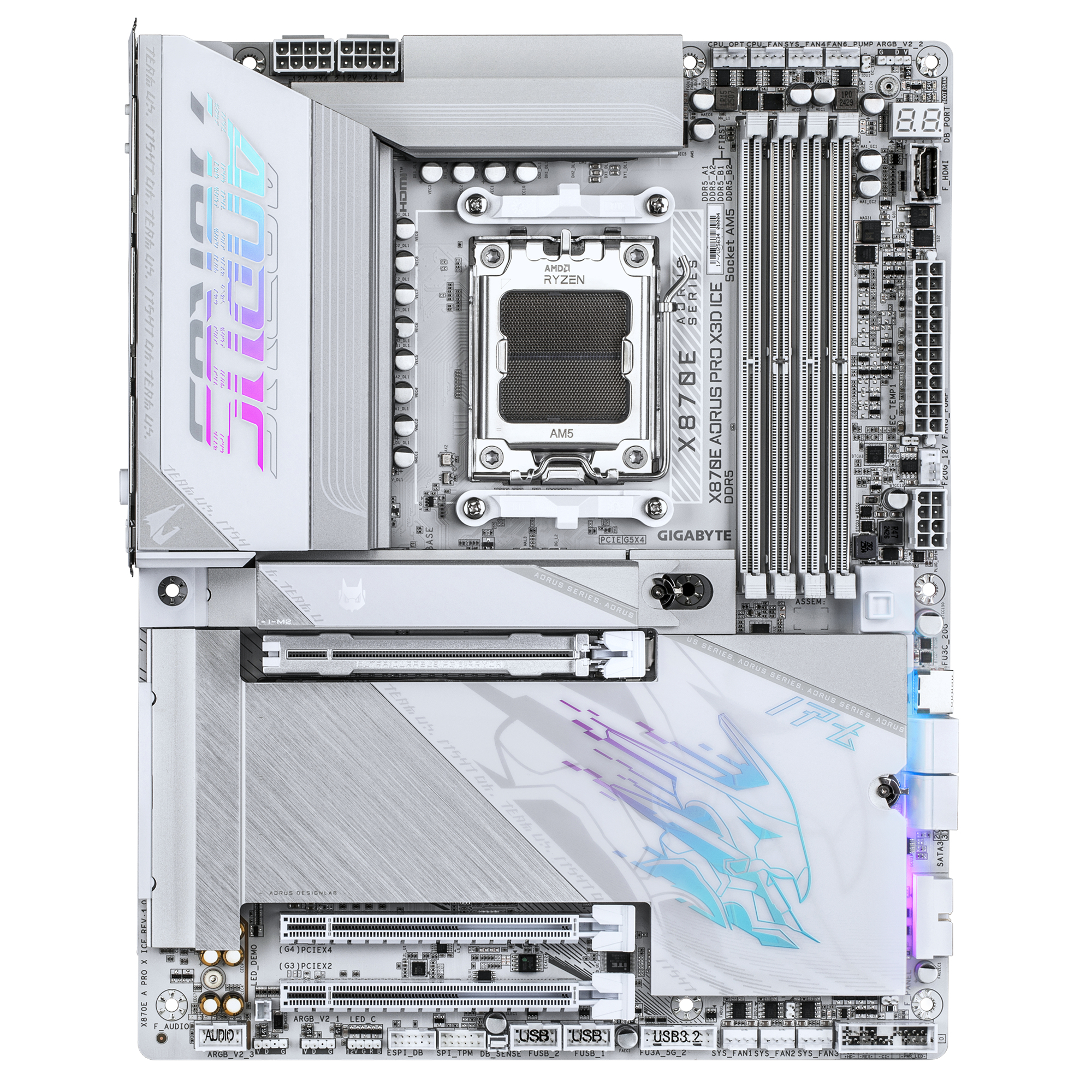 AORUS AM5 X870E AORUS PRO X3D ICE - Image 2