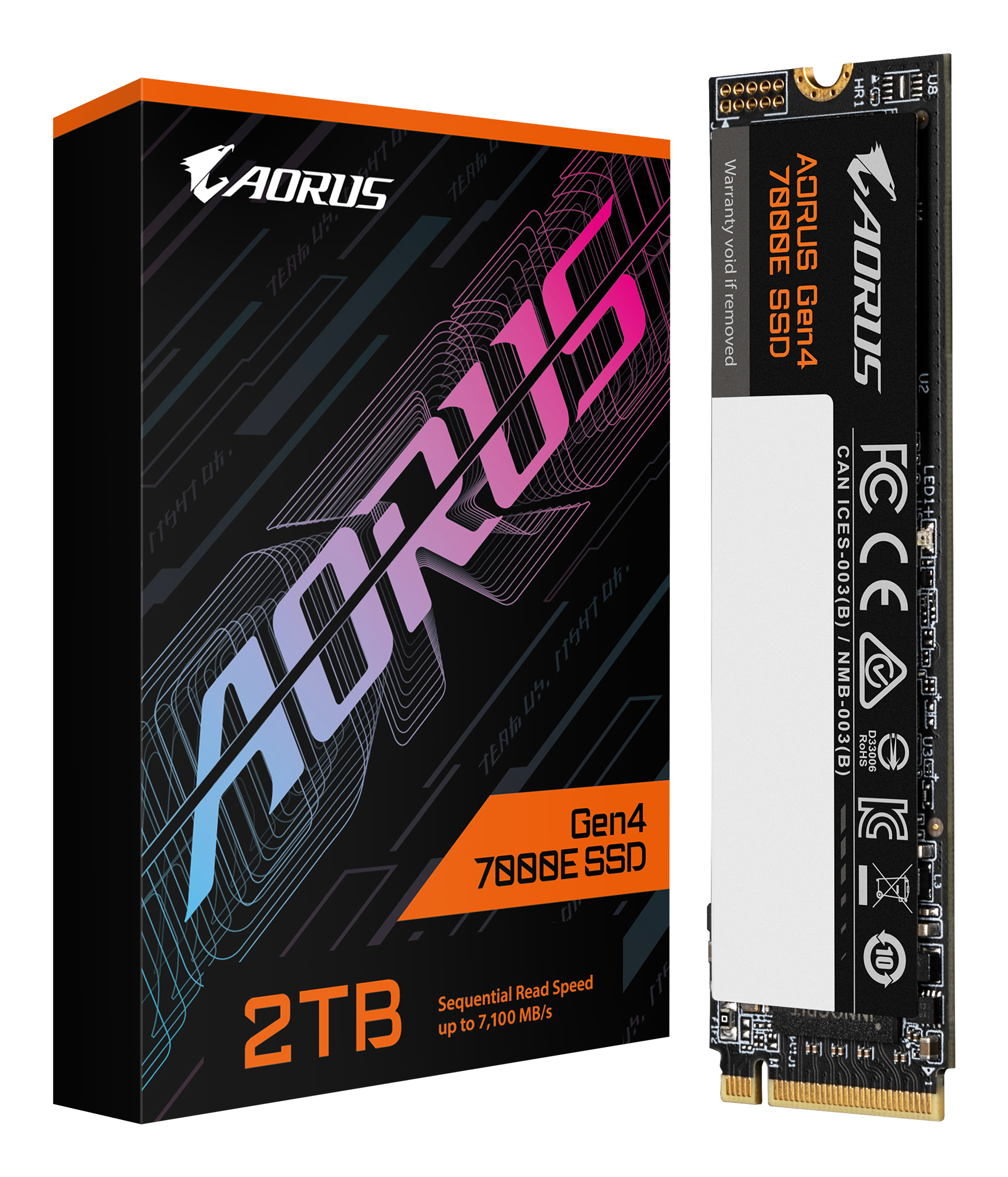 AORUS SSD GEN4 7000E M.2 PCIE 2TB - Image 4