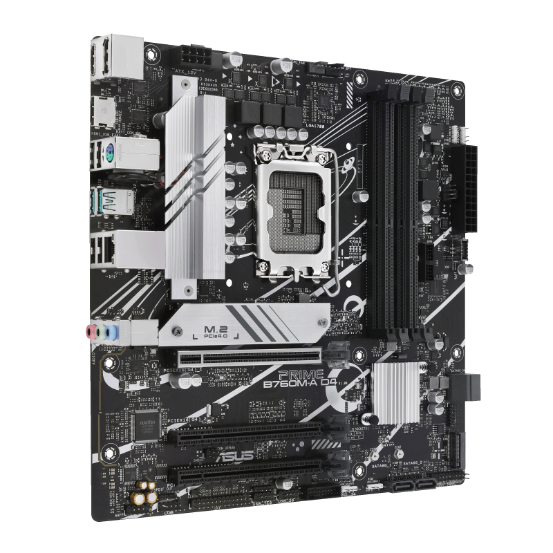 ASUS 1700 PRIME B760M-A D4-CSM M-ATX - Image 2