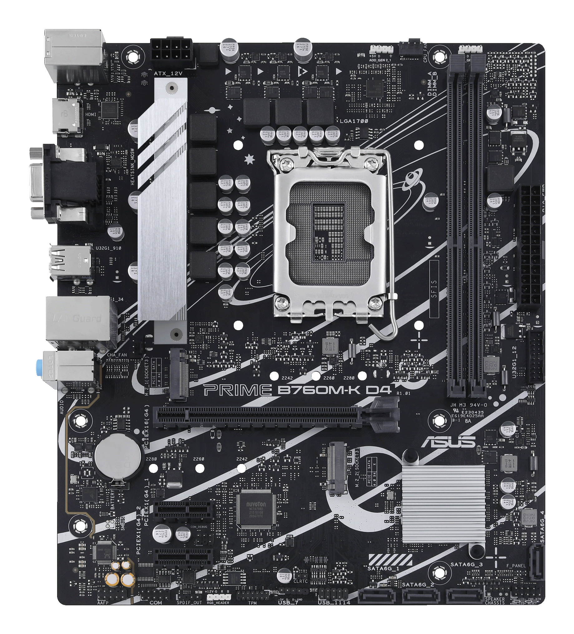 ASUS 1700 PRIME B760M-K D4 Micro-ATX - Image 2