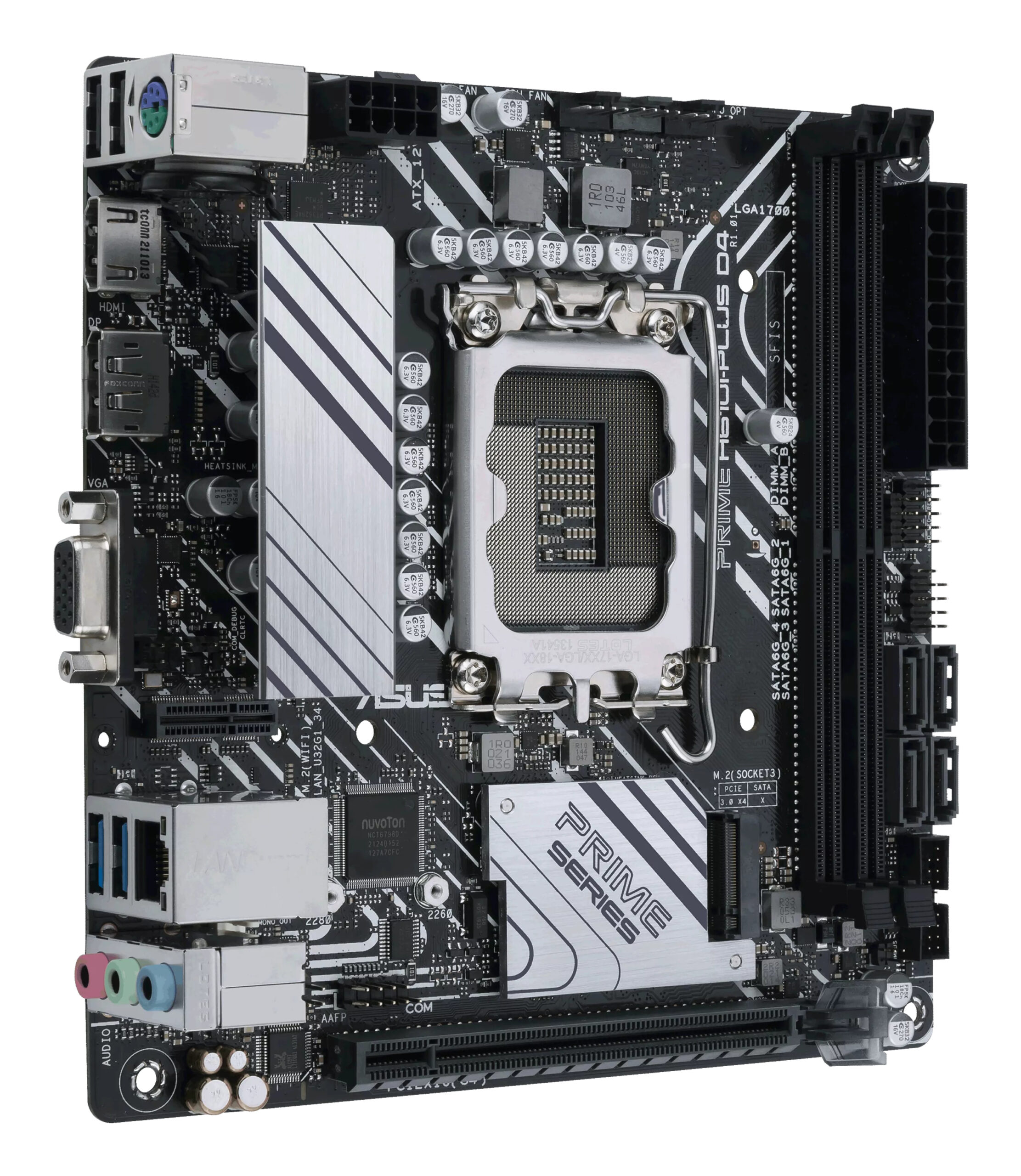 ASUS 1700 PRIME H610I-PLUS D4-CSM M-ITX - Image 3