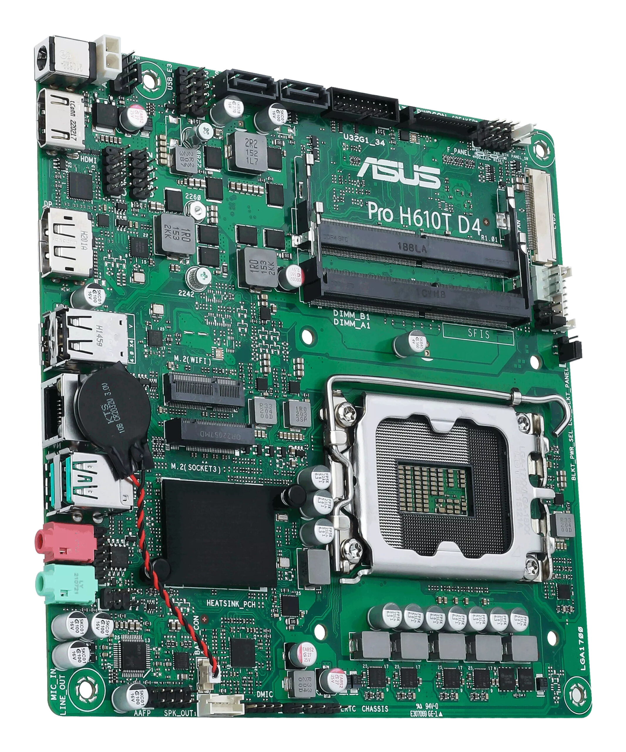 ASUS 1700 PRO H610T D4-CSM THIN M-ITX - Image 4