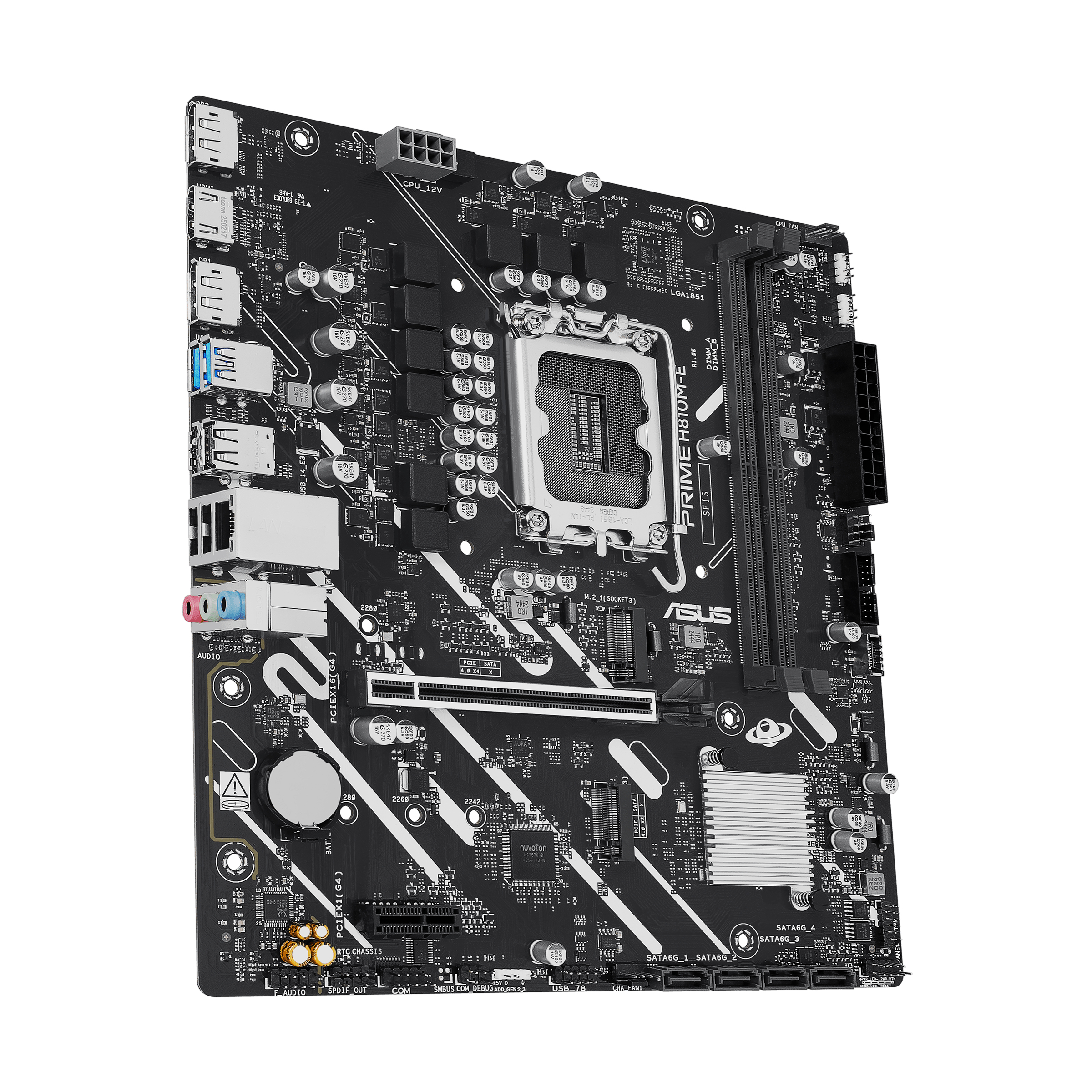 ASUS 1851 PRIME H810M-E-CSM M-ATX - Image 4