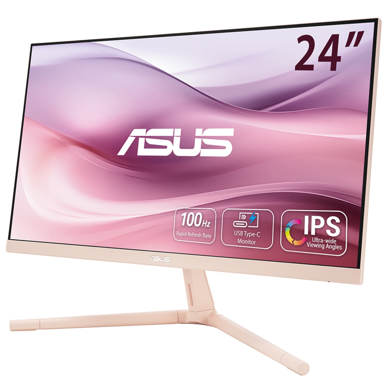 ASUS 27 IPS MON ROSE CLAY VU249CFE-P