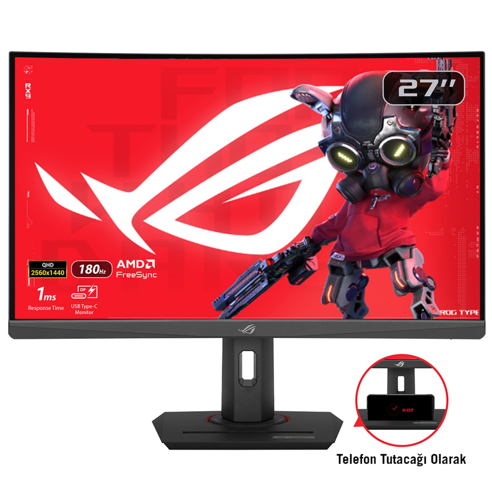 ASUS 27 VA MON ROG SWIFT XG27WCS
