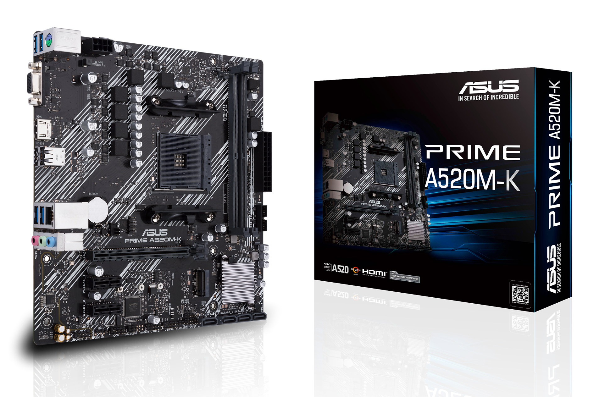 ASUS AM4 PRIME A520M-K M-ATX