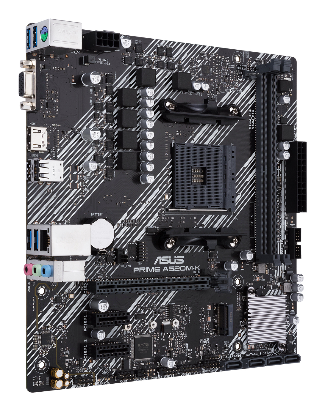 ASUS AM4 PRIME A520M-K M-ATX - Image 3