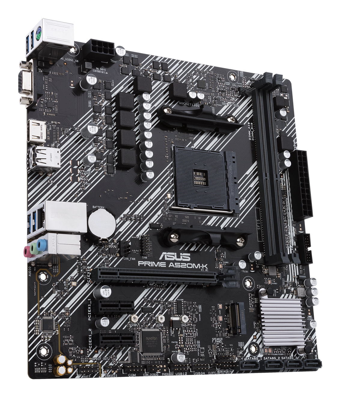 ASUS AM4 PRIME A520M-K M-ATX - Image 4