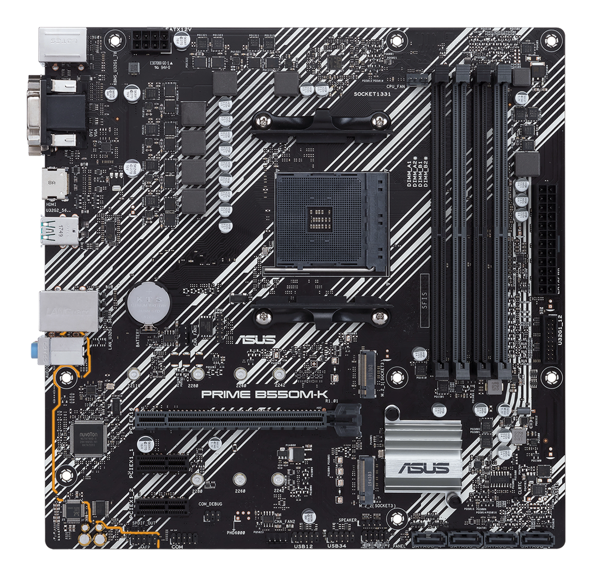 ASUS AM4 PRIME B550M-K M-ATX