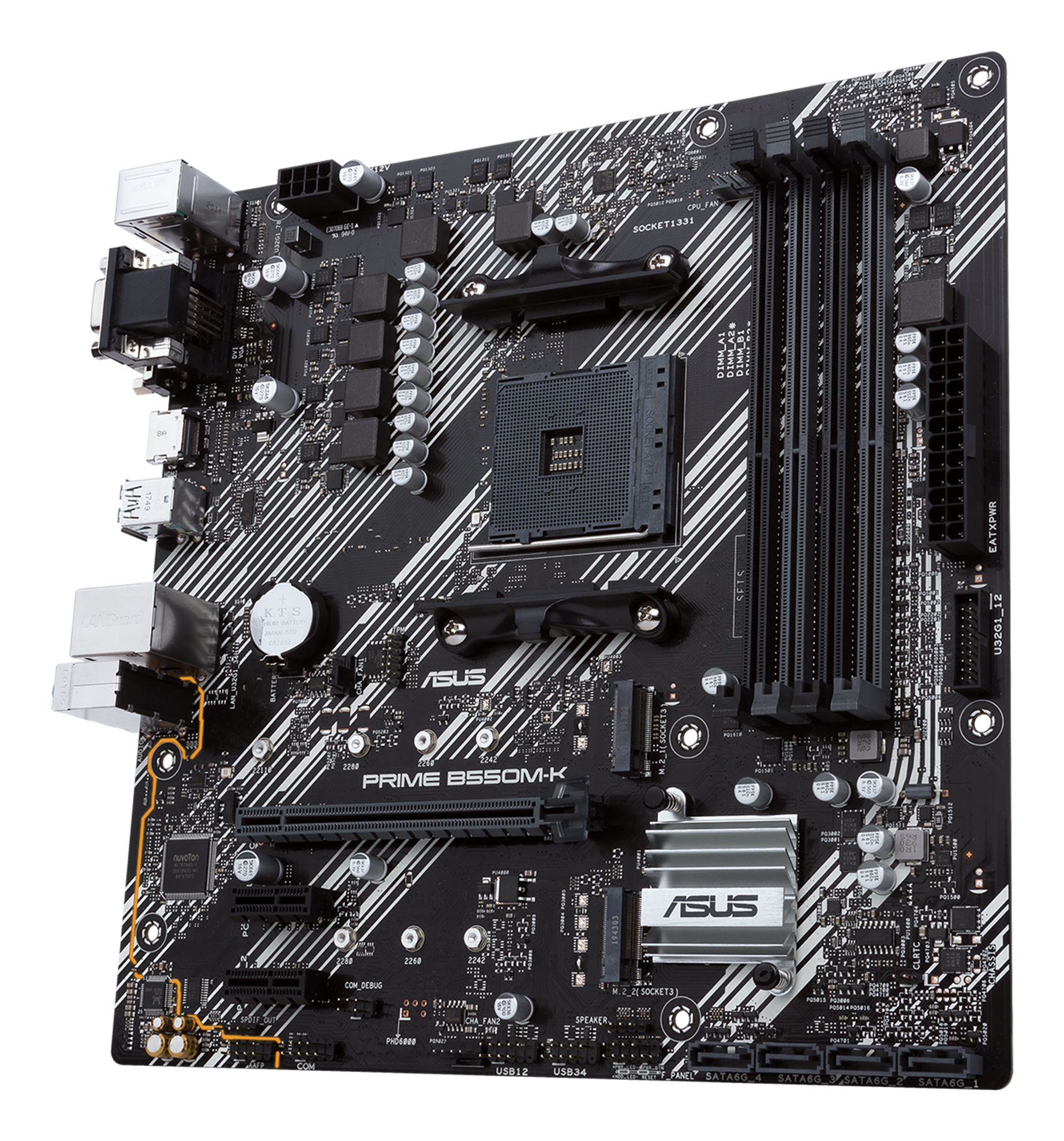 ASUS AM4 PRIME B550M-K M-ATX - Image 4