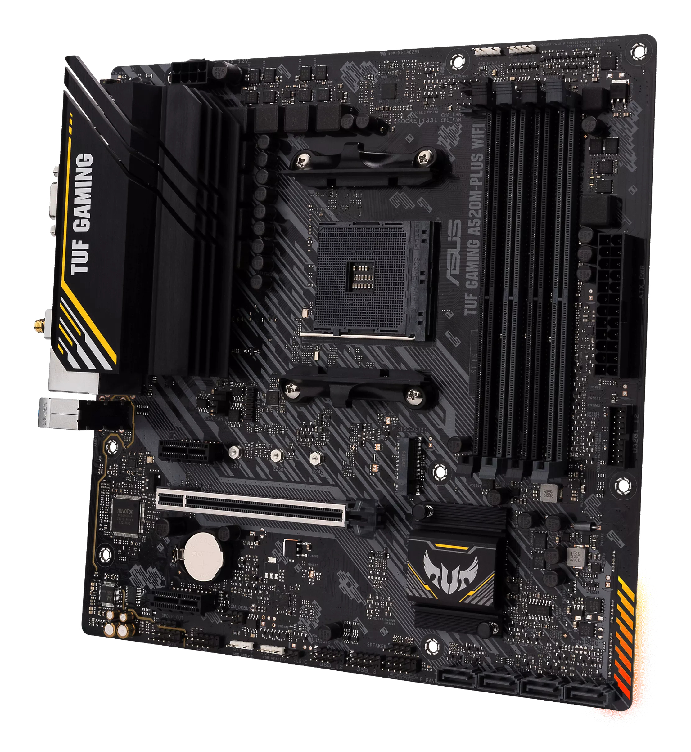 ASUS AM4 TUF GAMING A520M-PLUS WIFI MATX - Image 4