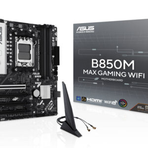 ASUS AM5 B850M MAX GAMING WIFI M-ATX